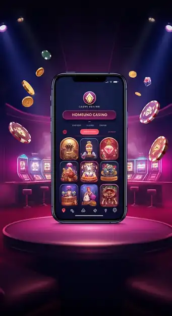 De Casino Lalabet homepage met diverse casinospellen, live statistieken en promotie banners voor bonussen en de mobiele app.